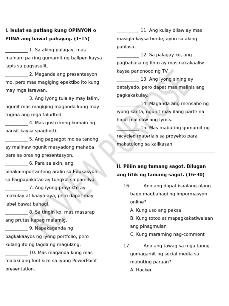 Esp Reviewer | PDF