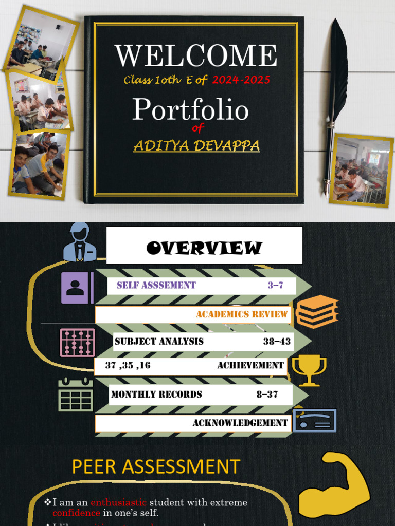 Class 10 Portfolio of Aditya Devappa | PDF | Science | Liberal Arts ...