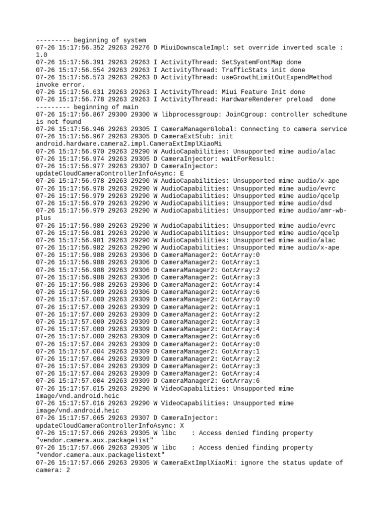 Log Cat 1753517876823 | PDF | Computer Architecture | Computer Science
