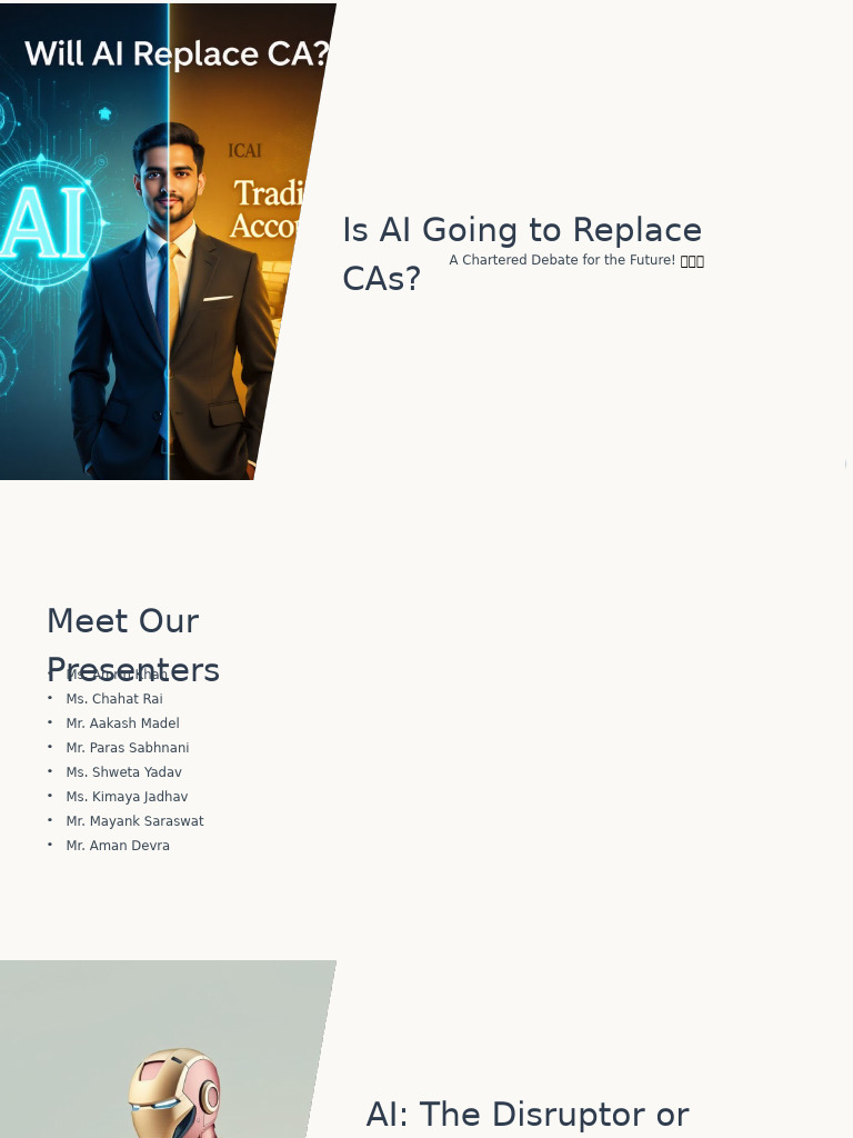 AI's Role in the Future of CAs | PDF | Artificial Intelligence ...