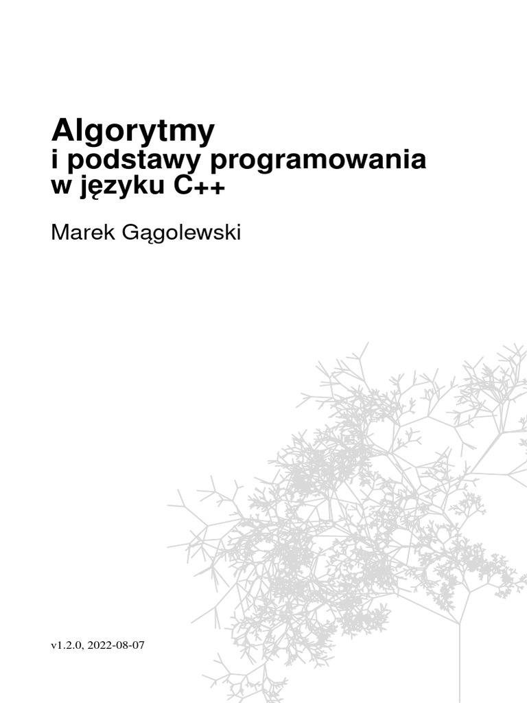 Algorytmy Podstawy W C++ | PDF