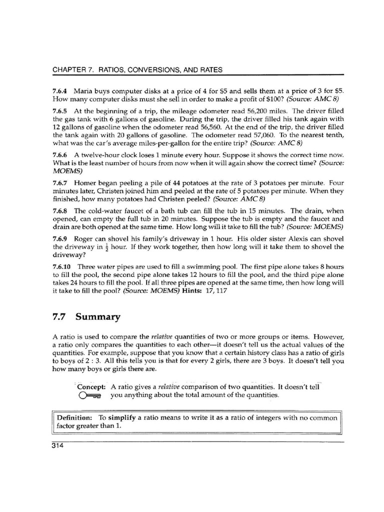 AoPS Prealgebra Chapter 08 | PDF