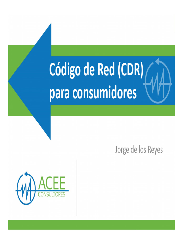 Código de Red: Calidad de Energía | PDF | Energia electrica ...