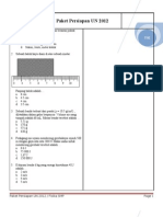 Privat Matematika & Fisika Paket Persiapan UN 2012