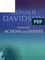 3. Davidson - Essays on Acts and Events