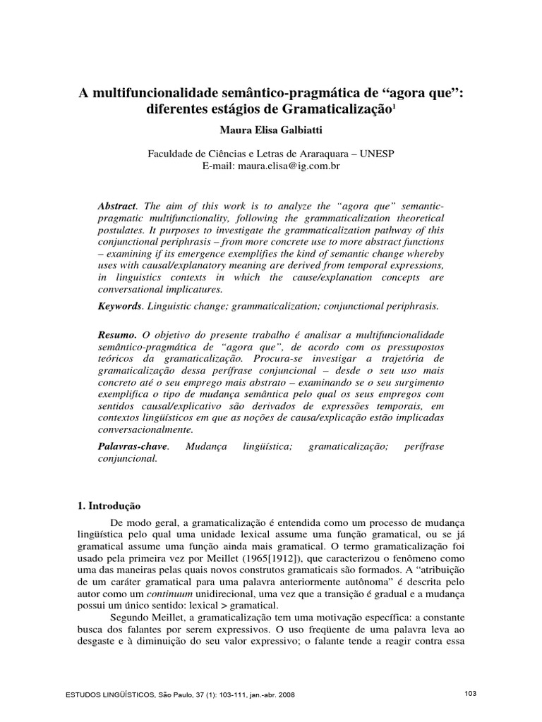Multifuncionalidade de 