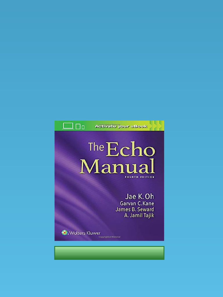 The Echo Manual 第四版 (英語) The ECHO Manual, 4ed - Kindle edition by OH. Professional