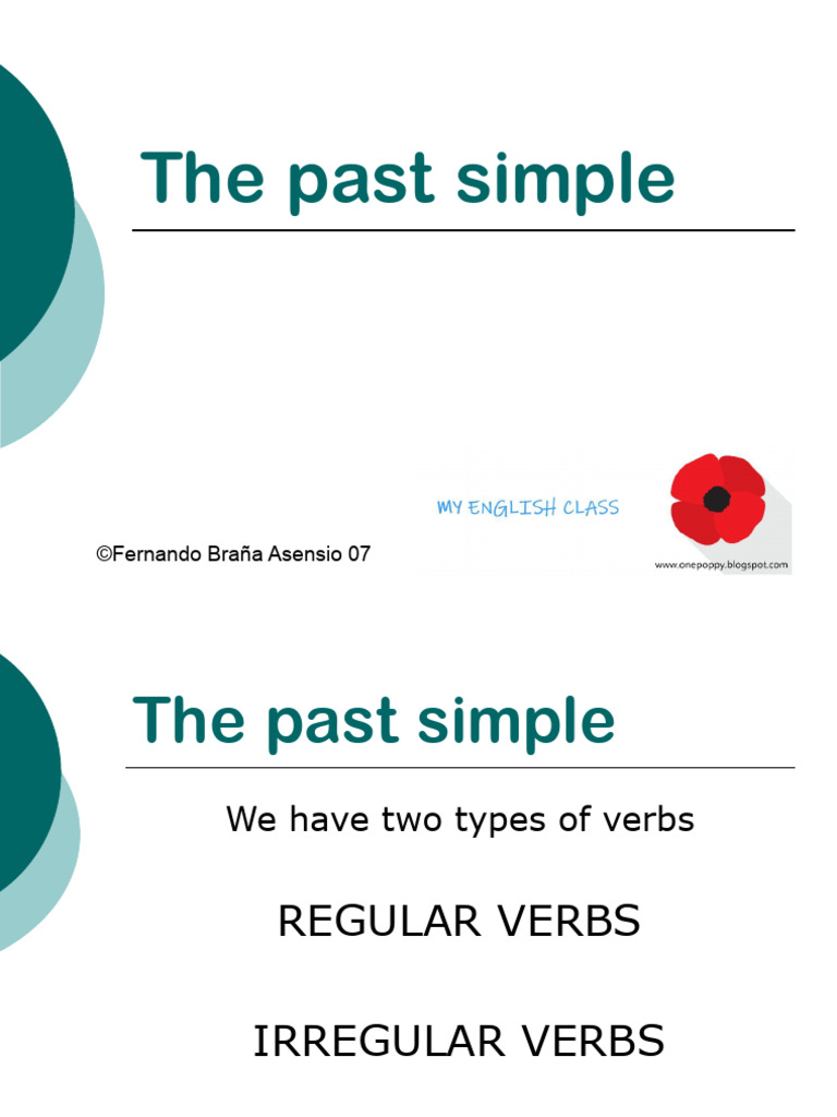 past simple, progressive, used to.ppt | PDF | Morphology | Language ...