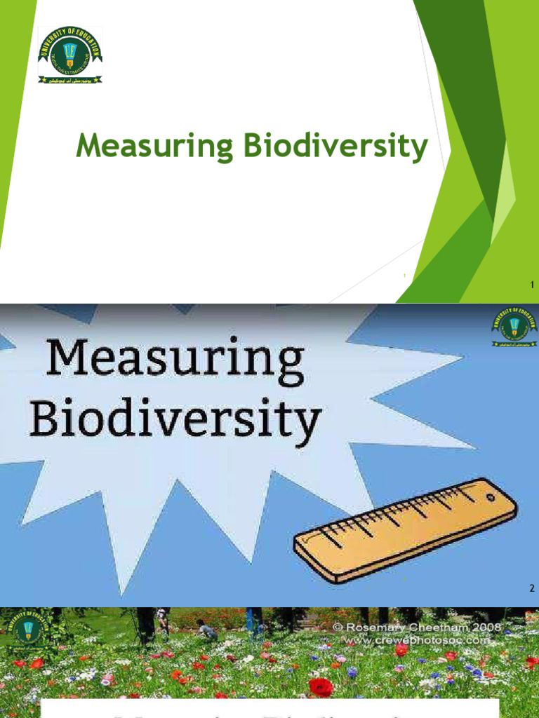 4th Lecture..PDF. Biodiversity & Conservation | PDF
