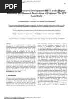Download The Human Resource Development HRD at the Higher Education and Research Institutions of Pakistan The IUB Case Study by Journal of Computing SN89731425 doc pdf