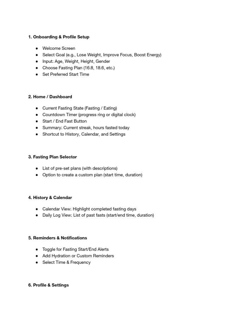 MVP Feature Plan | PDF