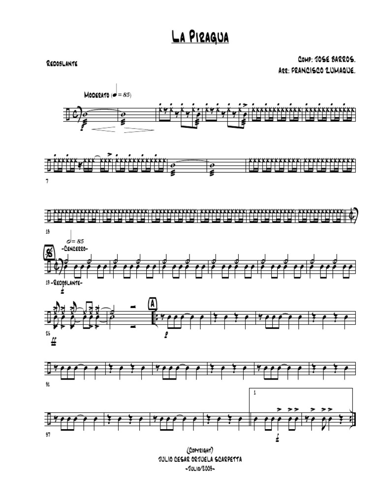 Modèle de Partition Musicale | PDF