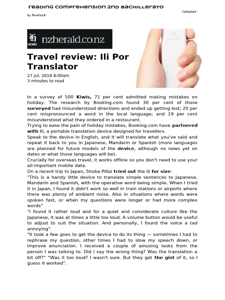Ili Translator: Pros and Cons Review | PDF | Translations | Japanese ...
