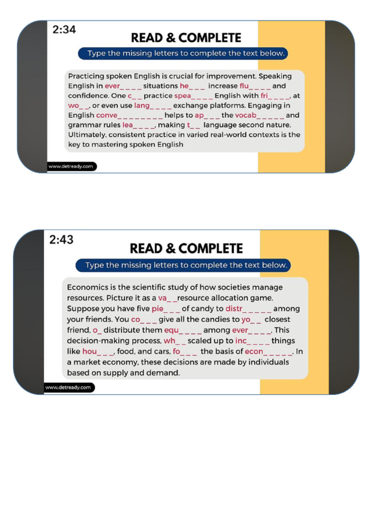 Second Set | PDF