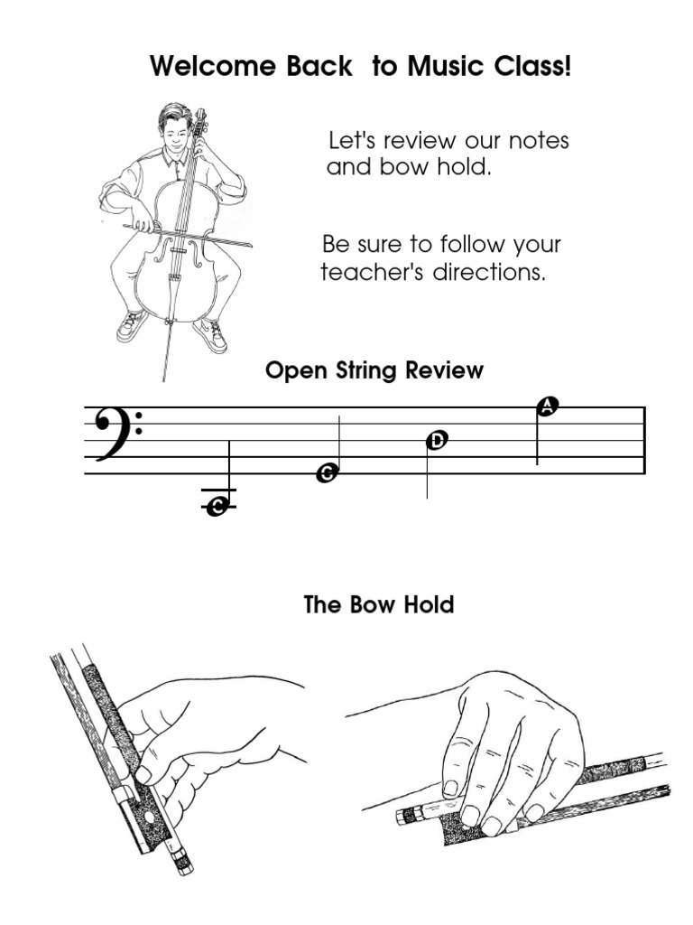 Cello Class | PDF