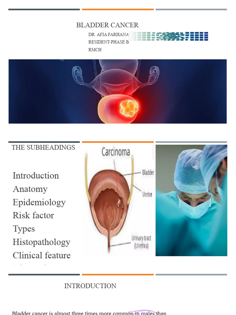 Bladder Cancer Overview and Treatment | PDF | Ct Scan | Metastasis