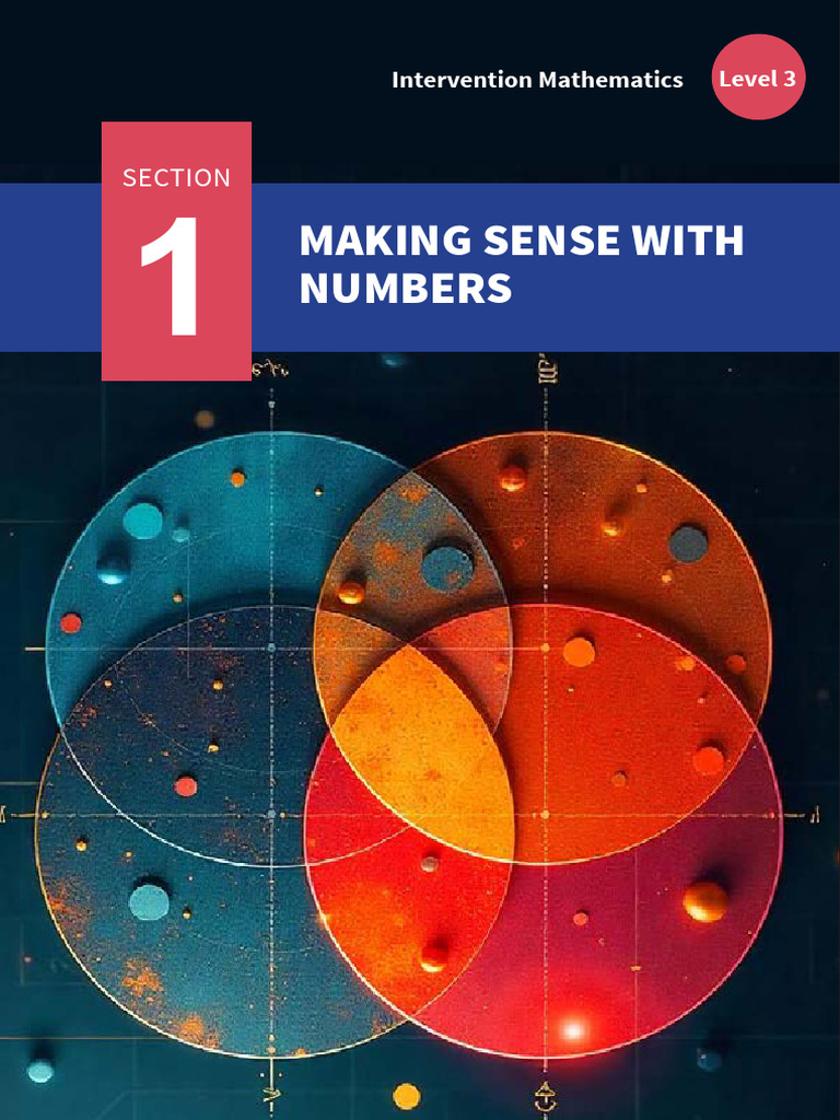 LM Intervention Maths Module 3 Section 1 Lversion | PDF | Mathematics
