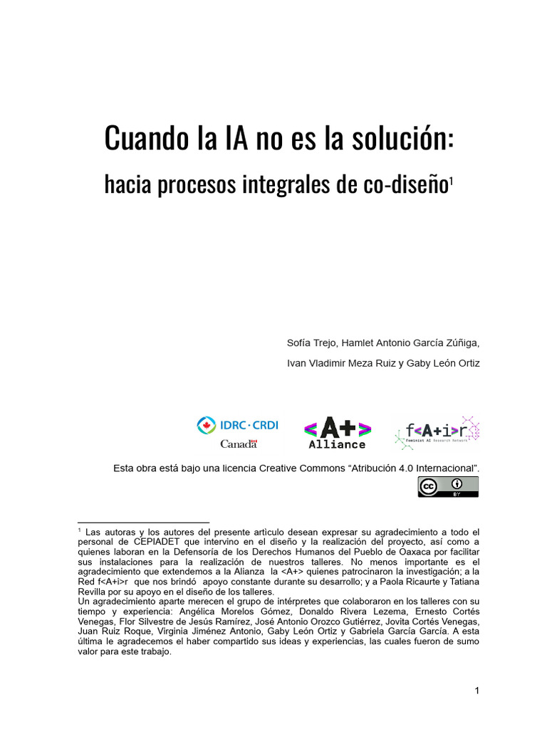 Cuando La IA No Es La Solución | PDF | Inteligencia artificial ...