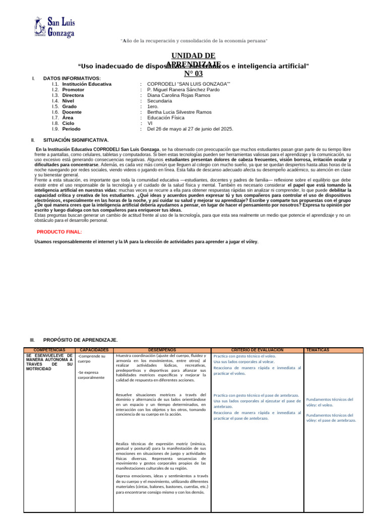 Uso Responsable de Tecnología en Educación | PDF | Inteligencia ...