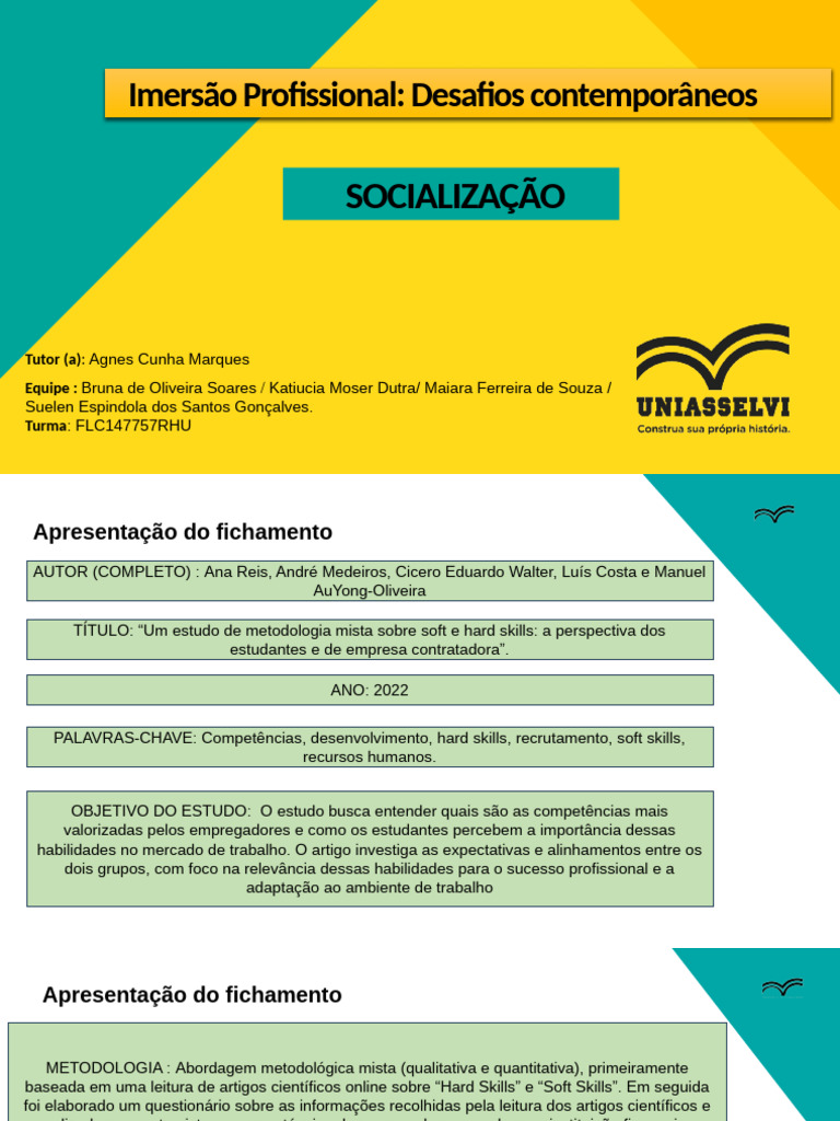 Soft e Hard Skills no Mercado de Trabalho | PDF | Gestão de recursos ...