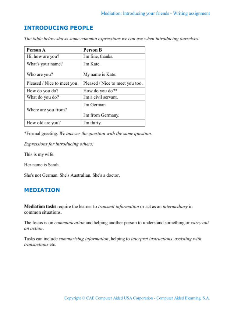 Introducing People | PDF