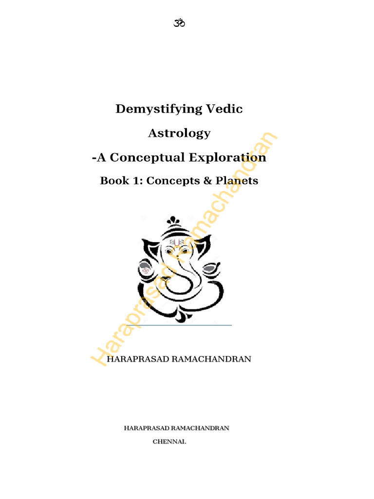 Demystifying Vedic Astrology Concepts | PDF | Planets In Astrology ...