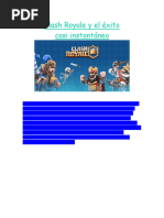 Información sobre Clash Royale | PDF | Juego de azar | Entretenimiento