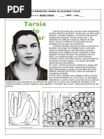 Atividade de Artes Tarsila Do Amaral 3º Ano | PDF