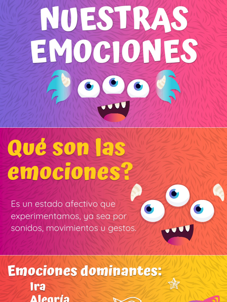 Tema#5 Nuestras Emociones - 073403 | PDF | Las emociones | Temor