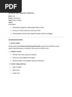 Modul Ajar Coding Pertemuan 1 Kelas 6 | PDF