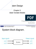 Chapter 2 - State Space Representation