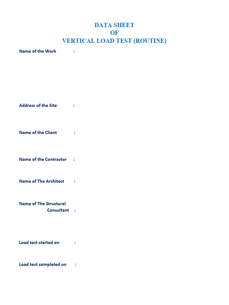 Data Sheet 53 MT Routine | PDF