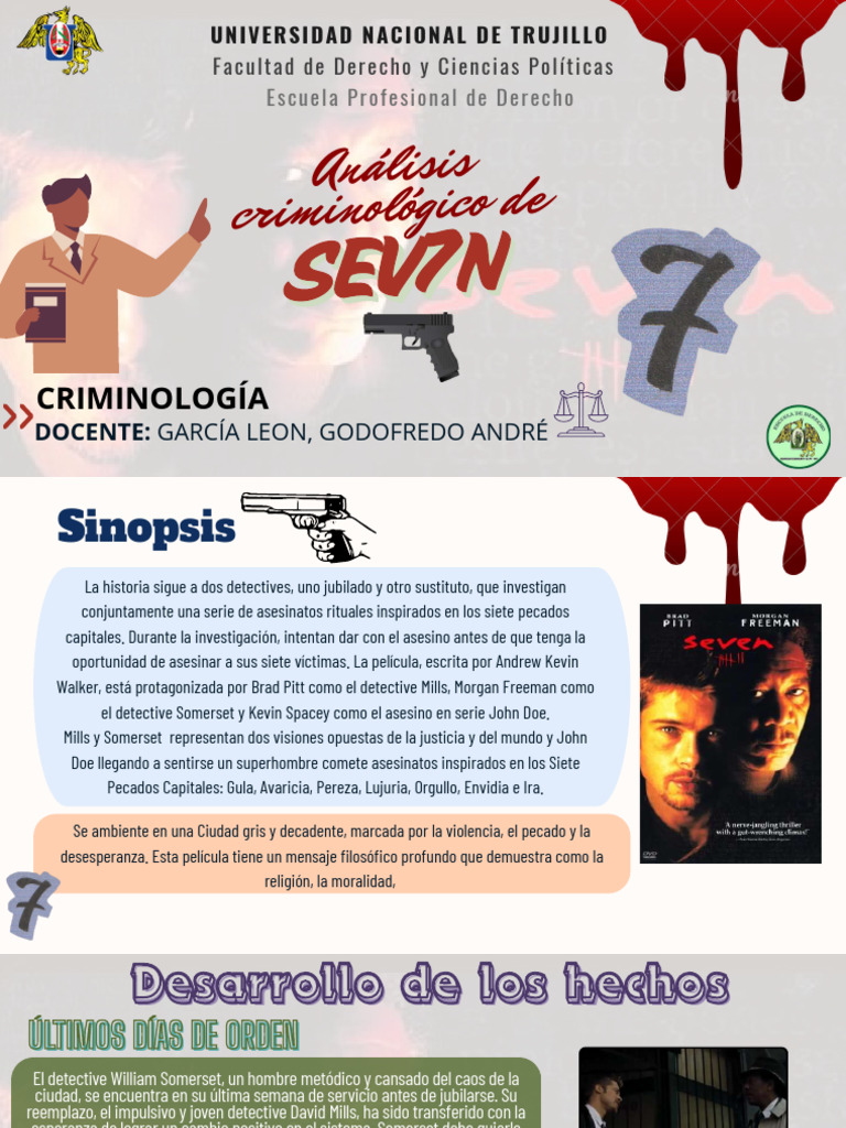 Análisis Criminológico de SEV7N | PDF | Crímenes | Crimen y violencia