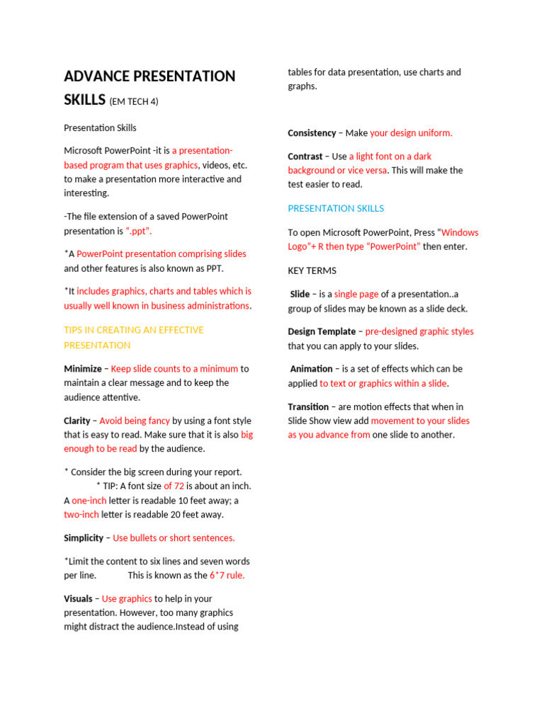 Mastering PowerPoint Presentation Skills | PDF | Hyperlink | Microsoft ...