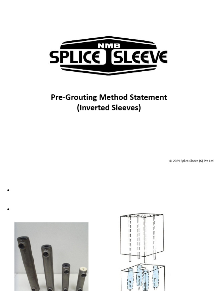 Inverted Sleeve Grouting Method Guide | PDF | Chess Openings | Chess
