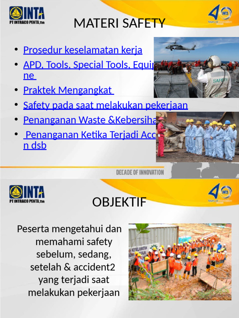 2. Basic Safety Training | PDF
