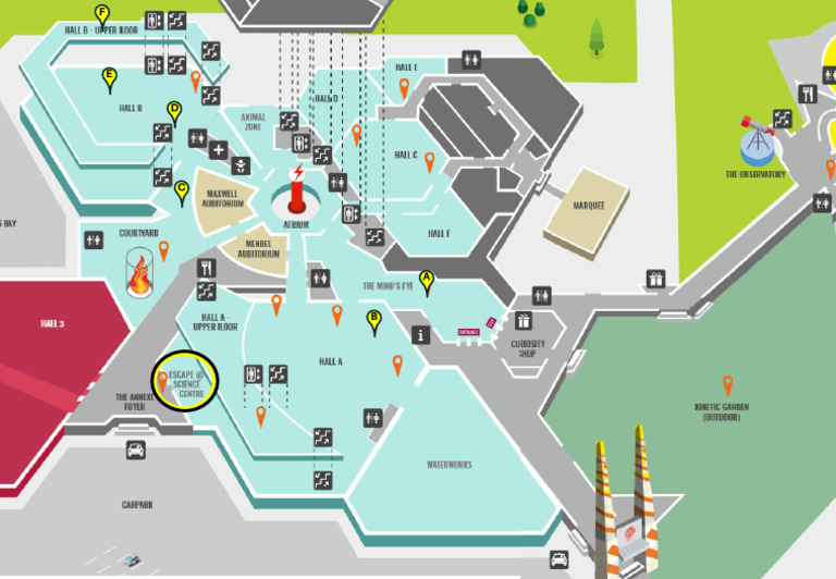 Science Centre Floorplan (Marked) | PDF