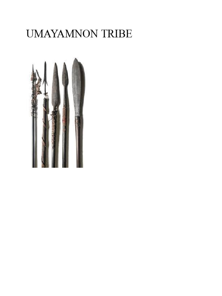 Umayamnon Tribe | PDF