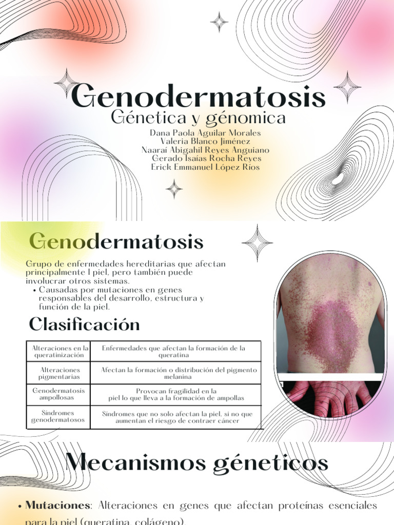 Genodermatosis: Enfermedades Hereditarias de la Piel | PDF | Cáncer ...