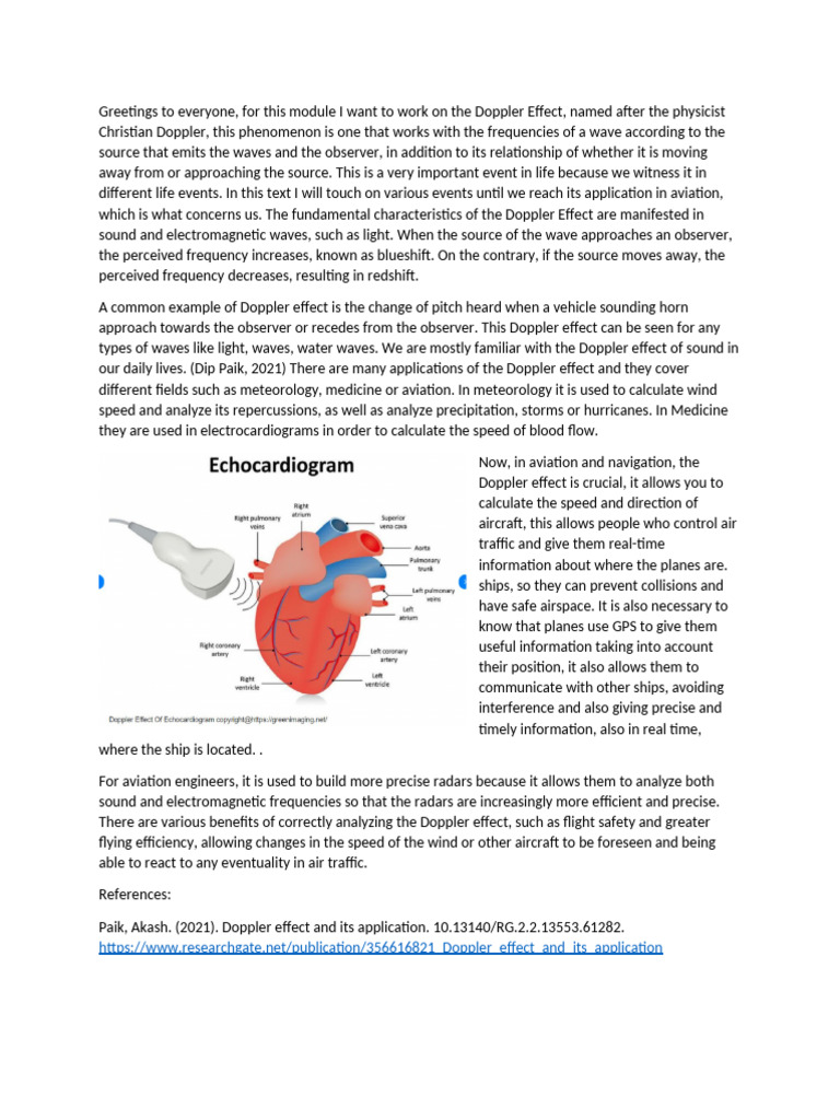 Adan Reyna - Doppler - Phys - Module 3 | PDF | Doppler Effect | Redshift