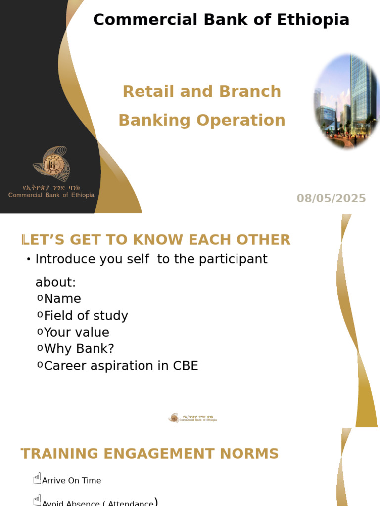 CBE Branch Operating Model Overview | PDF | Identity Document | Debit Card
