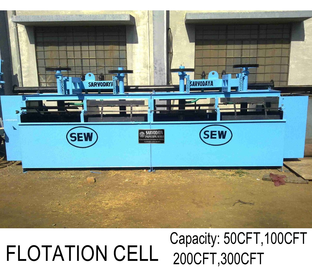 Flotation Cell: Capacity: 50CFT, 100CFT 200CFT, 300CFT | PDF