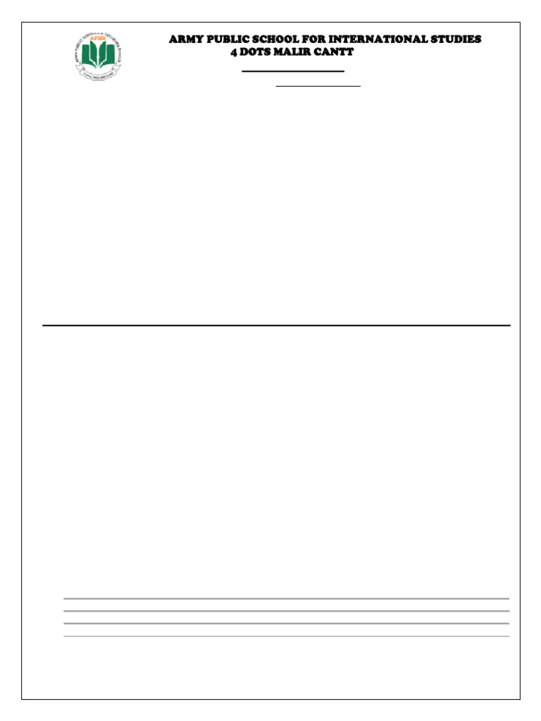 General Knowledge Worksheet | PDF