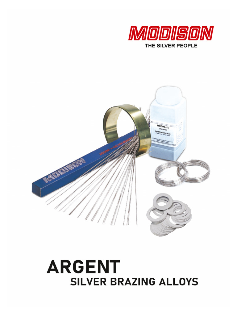 Modison Silver Brazing Alloys Catalogue | PDF
