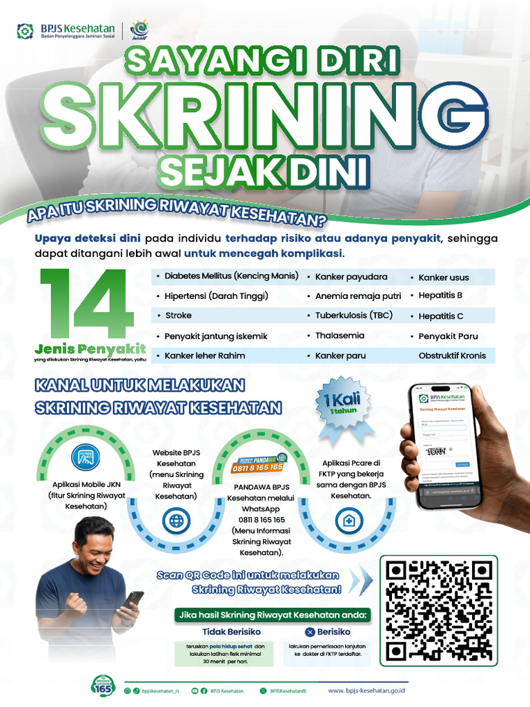 (Final) Poster Skrining Riwayat Kesehatan | PDF