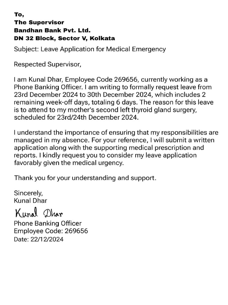 Medical Leave | PDF