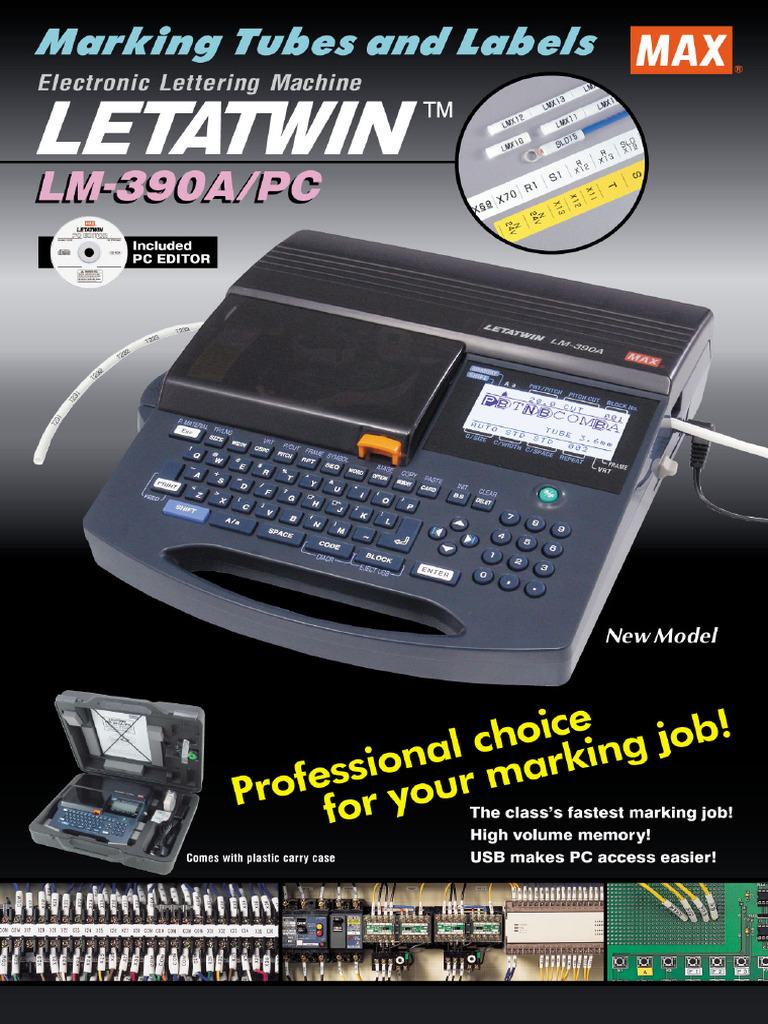 LETATWIN-Black Ink Ribbon LMIR 300 B - Datasheet | PDF