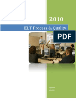 ELT Process & Quality: Cognizant 1/4/2010