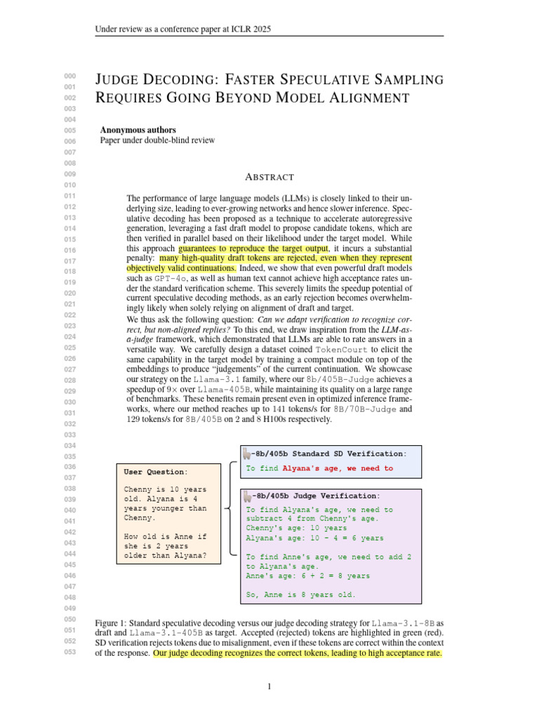 Judge Decoding Faster Spe | PDF | Learning | Applied Mathematics