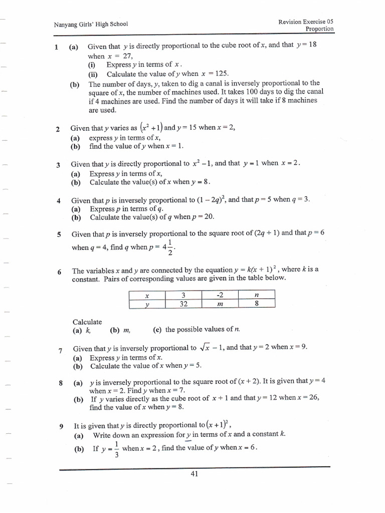 S2 Math 18 | PDF
